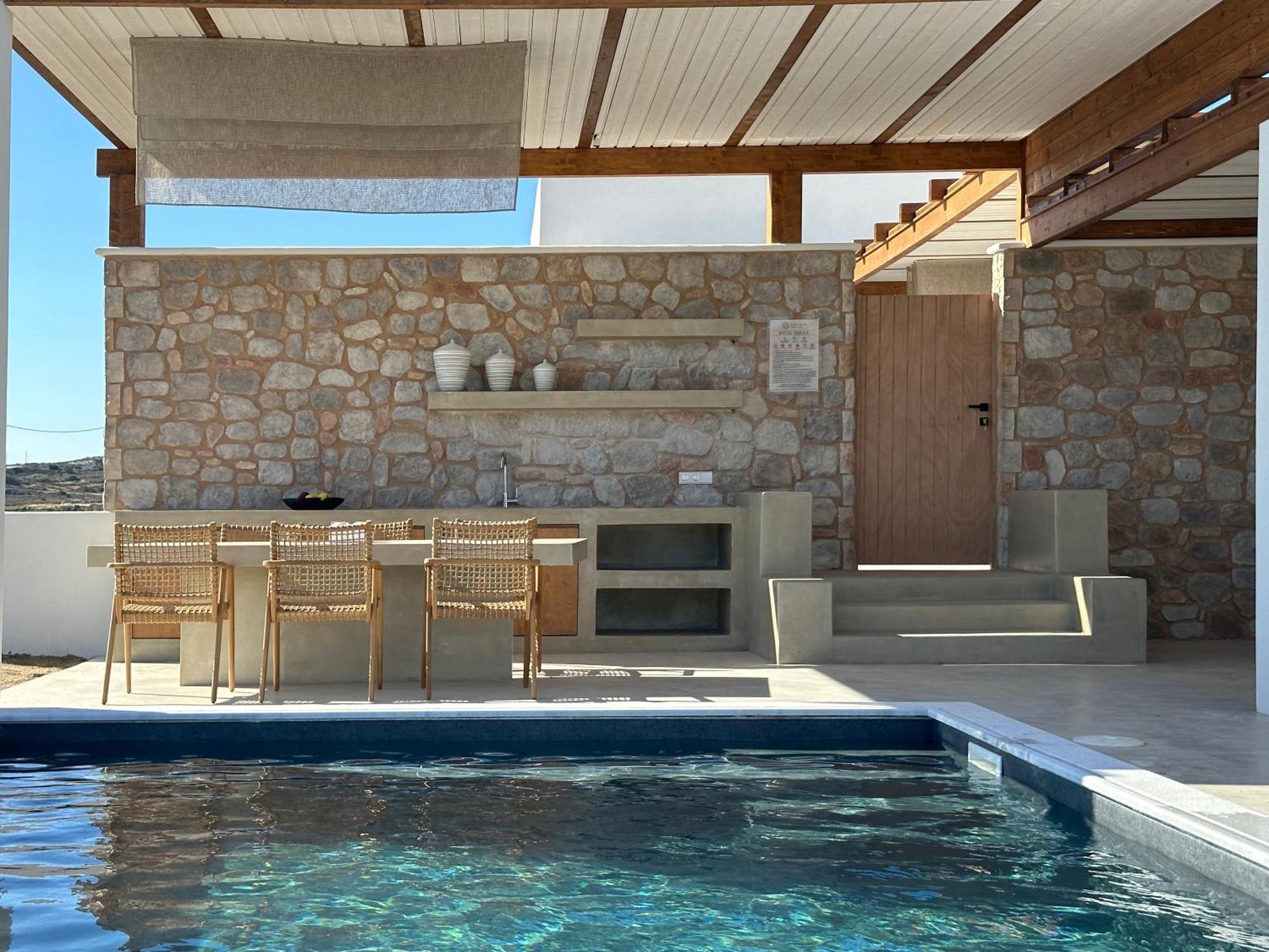 Adriana Luxury Villas Adamantas  Exteriör bild